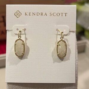 Kendra Scott Lee Agate Drop Earrings
